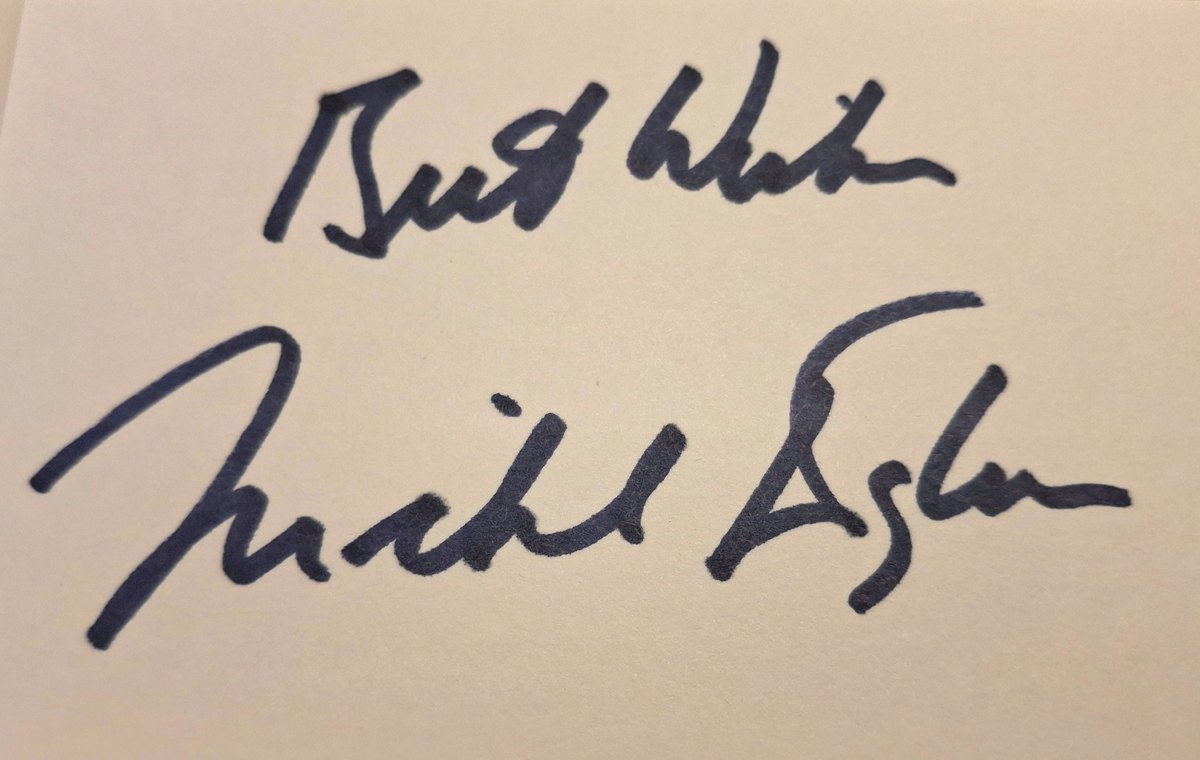Michael Douglas signed book, did not pass ACOA review