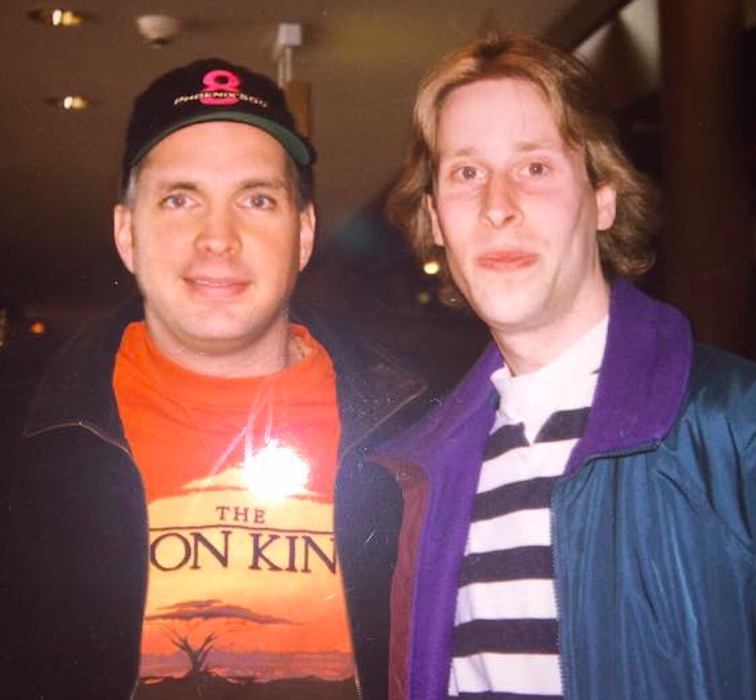 Bjarne with Country music superstar Garth Brooks